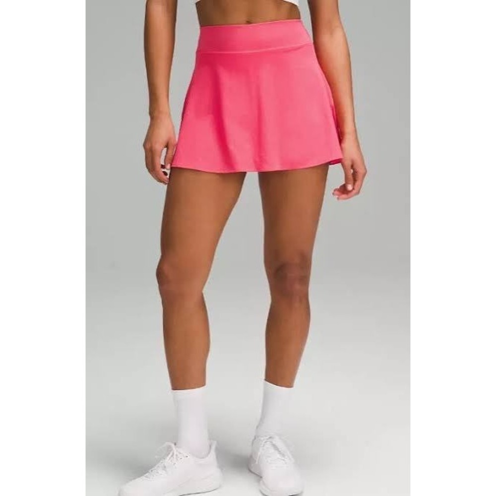 Lululemon Pink Lightweight High Rise Tennis Skirt 8
